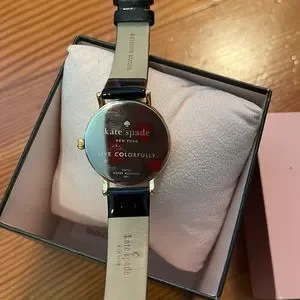 Kate Spade scallop gold black classy watch Amazon.com: kate spade new york Women main image 2